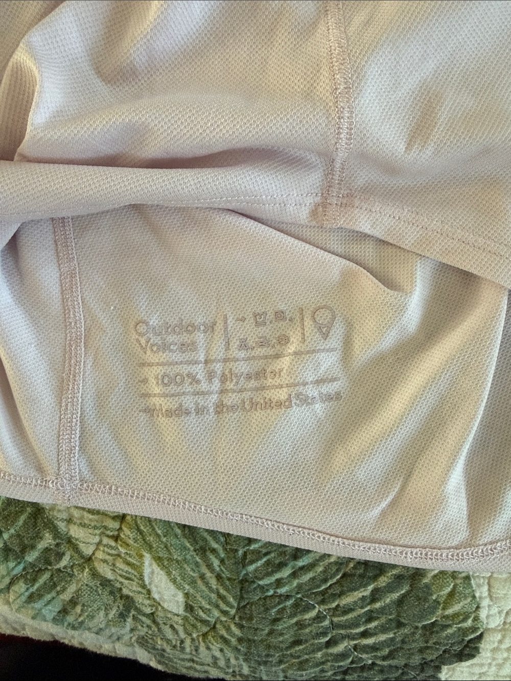 Outdoor Voices Light Blush Racerback Performance Tank - Picture 4 of 4